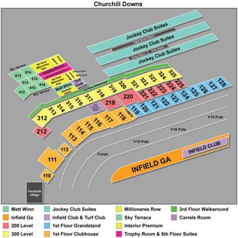 21 Inspirational Kentucky Derby Seating Chart