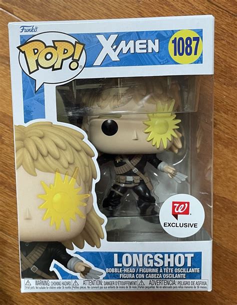 Funko Pop 1087 Xmen Longshot Walgreens Exclusive EBay