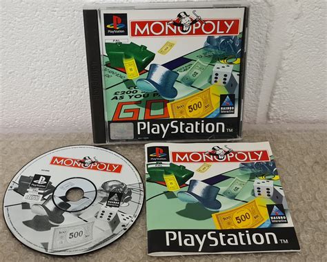 Monopoly Sony Playstation 1 Ps1 Game Retro Gamer Heaven