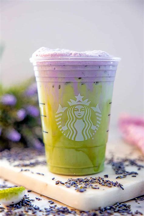 Iced Lavender Cream Oatmilk Matcha Starbucks Copycat Recipe