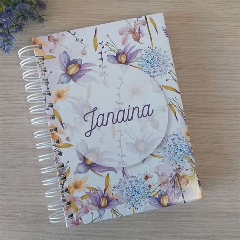 Agenda Personalizada Feminina Elo Produtos Especiais