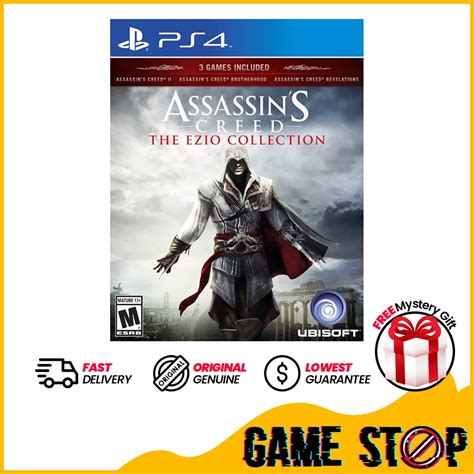 Ps4 Assassin S Creed Ezio Trilogy Collection English Version Shopee Malaysia