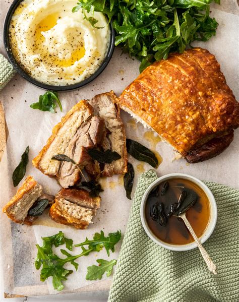 Crispy Oven Roasted Pork Belly Sugar Salt Magic