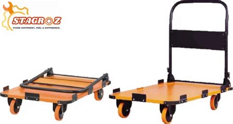 Mild Steel Foldable Platform Trolley PT200 F1 PU At Rs 3500 In Faridabad