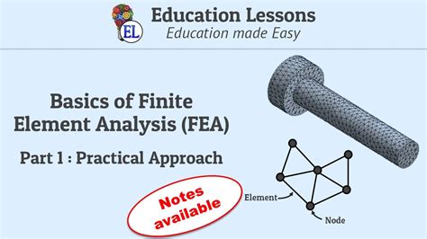 Basics Of Finite Element Analysis Fea Part Practical Approach