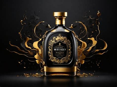 Premium Photo Bottle Of Cognac