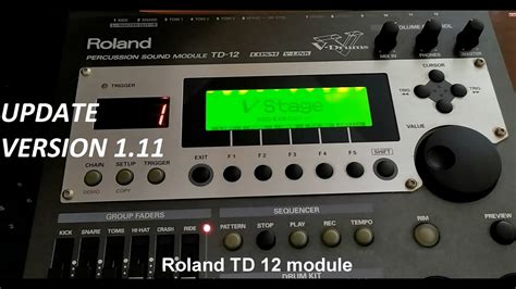 How To Update Roland Td Drum Module To Version Youtube