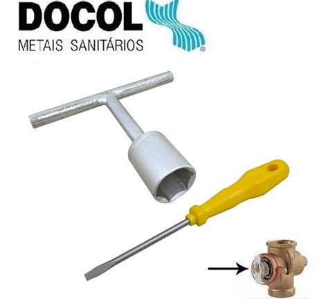 Chave Para Reparo E Manuten O Da V Lvula De Descarga Docol Mercado