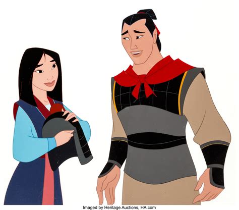 Mulan Mulan and Li Shang Color Model Cel (Walt Disney, 1998).... | Lot #96261 | Heritage Auctions