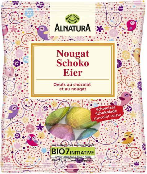 Alnatura Bio Nougat Schoko Eier G Von Edeka Ansehen