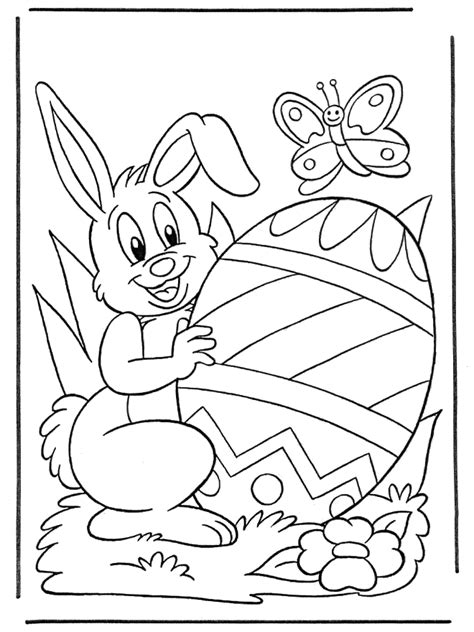 Dibujo De Conejo De Pascua Para Colorear Colorea Tus Dibujos