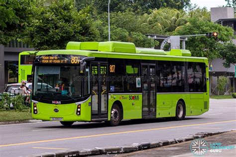 Bus 807 Sbs Transit Byd K9 Gemilang Sg3050z Land Transport Guru