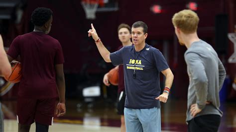 Iona University basketball coach Tobin Anderson