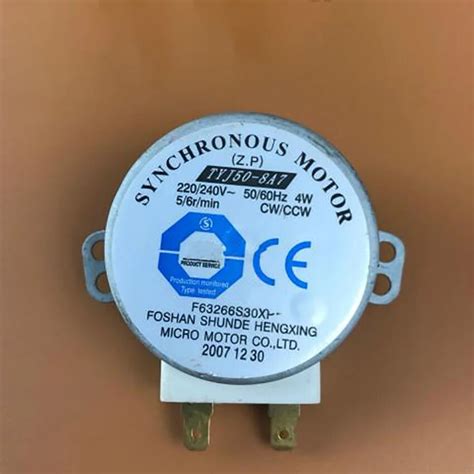 Synchronous Motor TYJ50 8A7 SM222E Electric Flat Microwave Oven