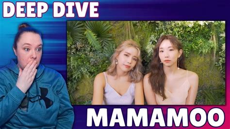 Mamamoo Reaction Deep Dive Solar Collabs Youtube