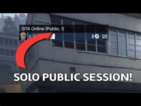 GTA ONLINE SOLO PUBLIC SESSION JUNE 2020 METHOD YouTube