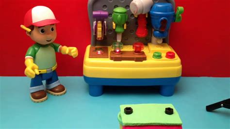 Disney Handy Manny Play Doh Construction For Kids Tools Workbench Build