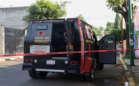 Cdmx Roban 4 Mdp En Camioneta De Valores Custodio Herido