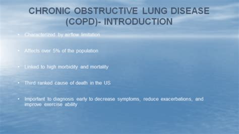 Obstructive Lung Disease Flashcards Quizlet