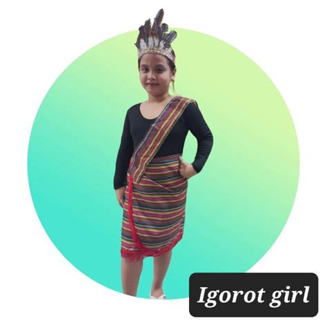 Igorot Girl Costume Buwan Ng Wika Costume Shopee Philippines