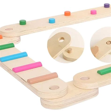 Montessori Balancier Balken Set BB1 Holz Balance Spur DPL2 Jetzt Bestellen