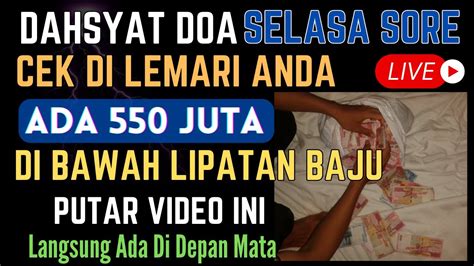 Khusus Selasa Sore Berkah Saja Semoga Juta Untuk Anda Putar X