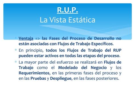 Modelo Rup Ppt Descarga Gratuita