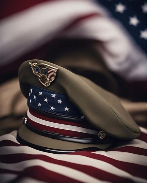 Premium AI Image | An American military veterans day usa flag concept art