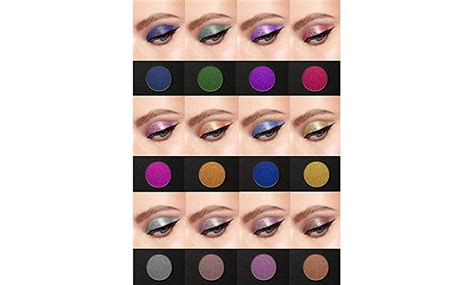 Long Lasting Shimmer Glitter Eyeshadow Palette 24 Color Groupon