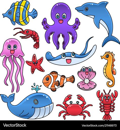 Clipart Sea Creatures