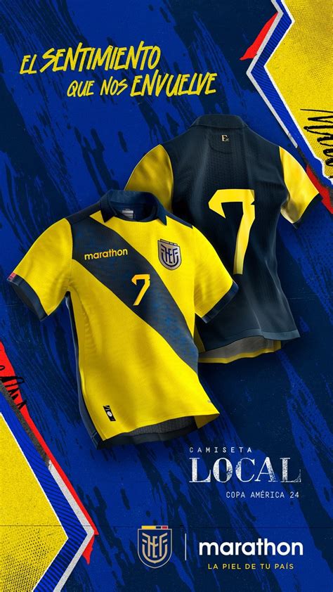 Atención así será la nueva camiseta de La Tri Olé Ecuador