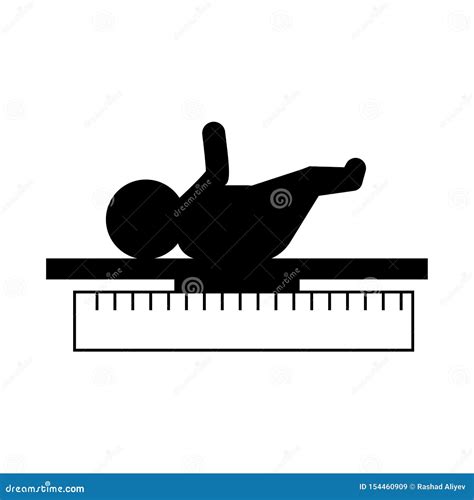 Baby Height Measure Icon Element Of Baby Icon Stock Illustration