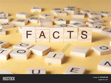 Facts Word Written On Image And Photo Free Trial Bigstock