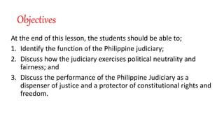 Lesson 8 JUDICIAL DEPARTMENT PPT