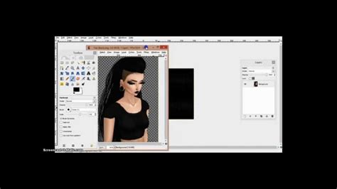 How To Create Hair On Imvu Using Gimp