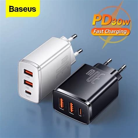 Cốc sạc nhanh nhỏ gọn Baseus Compact Quick Charger 30W USB Type C