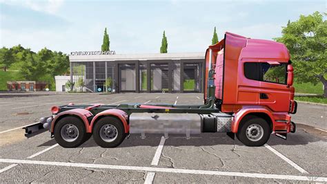 Scania R730 Hooklift V1 0 0 1 Para Farming Simulator 2017