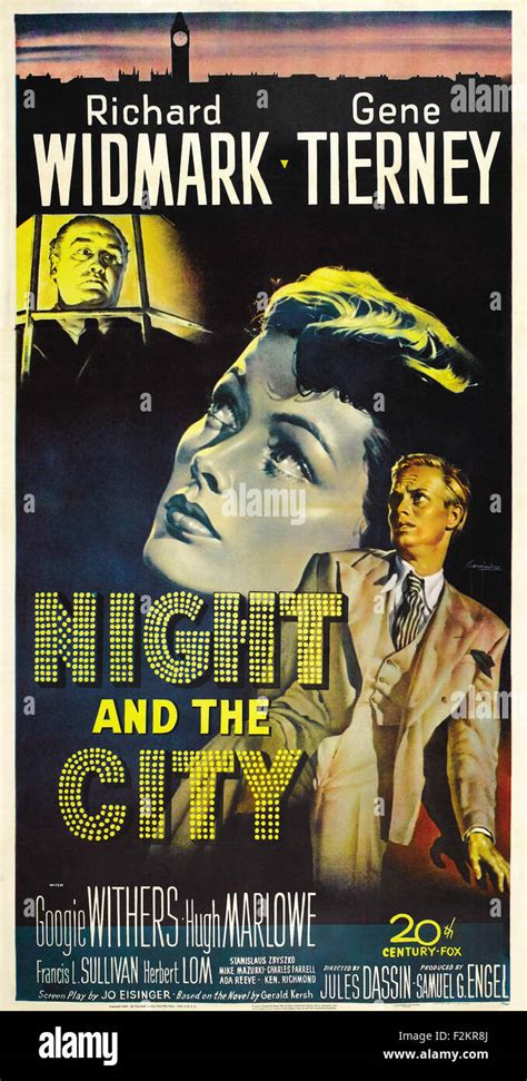 Night and the City (1950) - Movie Poster Stock Photo - Alamy