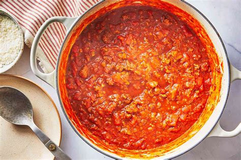 Homemade Spaghetti Sauce Recipe