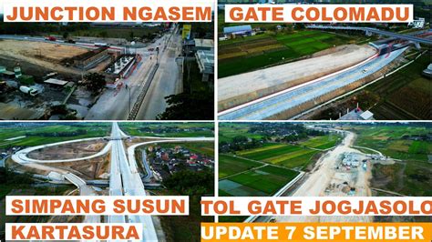 Progress Exit Tol Jogja Solo Colomadu Simpang Susun Dan Gerbang Tol