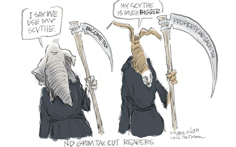 Trygve Olson Cartoon North Dakotas Grim Reapers Inforum Fargo