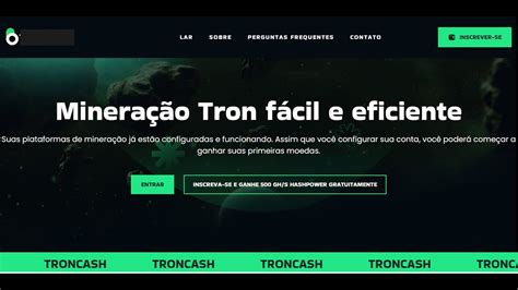 Lan Amento Nova Mineradora De Trx Gh S Gratis Pagando Ao Dia