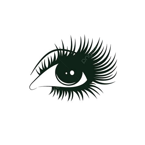 Eyelash Logo Vector Hd PNG Images Eyelashes Logo Icon Design Template