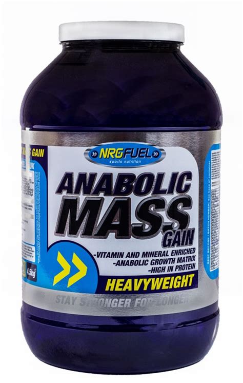 Nrgfuel Anabolic Mass Gain Bodybuilding And Sports Supplements