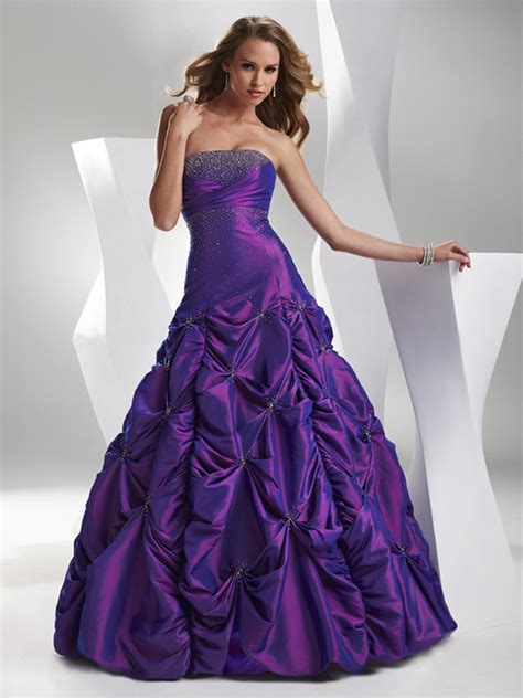 Purple Ball Gown Strapless Sweetheart Lace Up Full Length Quinceanera