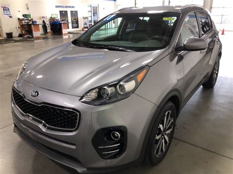 18049 2017 Kia Sportage Ex Mineral Silver 4d Sport Utility 24 In Monroe