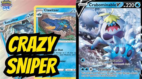 New Crabominable V Crazy Damage Deck Profile And Gameplay Pokemon