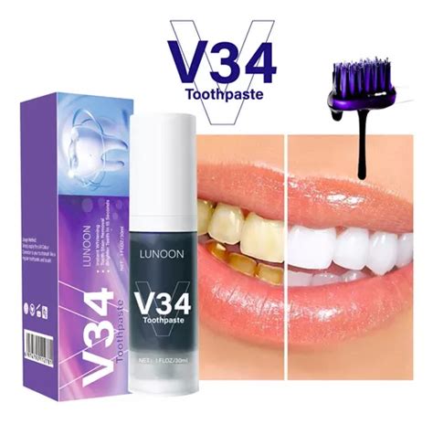 Novo Creme Dental V O Creme Dental V Remove Manchas Nos