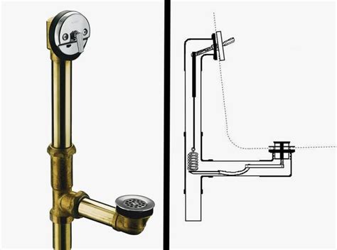 how to install bathtub drain stopper