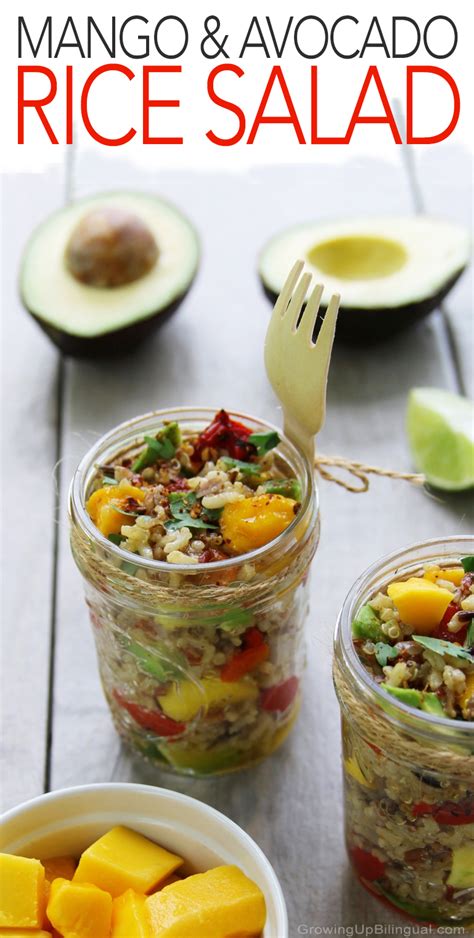 5 Minute Avocado And Mango Rice Salad